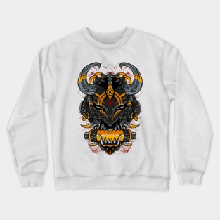 oni mask 01 Crewneck Sweatshirt